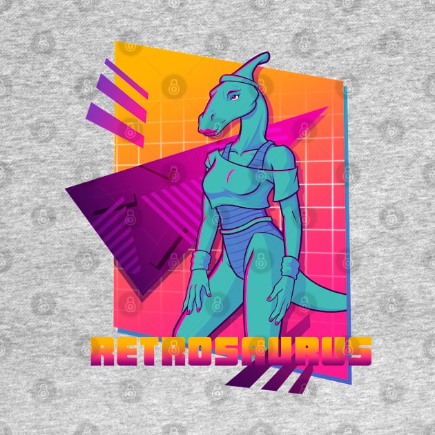 Retrosaurus - Physicalsaurus, Sweatin' to the Fossilized by jpowersart